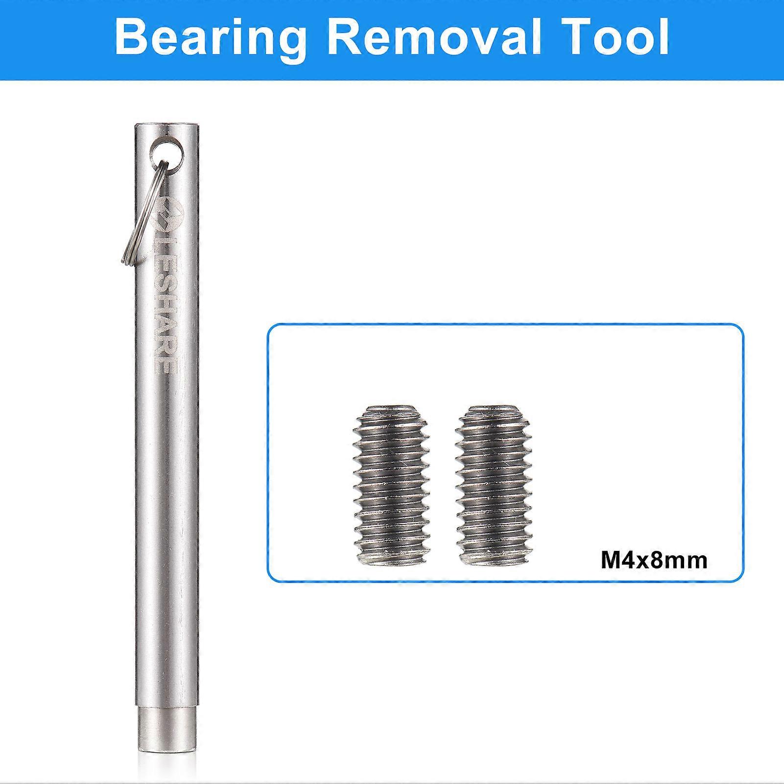 Yoyo Replacement 2pcs 8 Ball Responsive Yoyo Bearings with Short Axles and Bearing Remover Tool