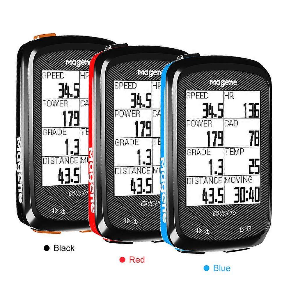 Waterproof Wireless Bicycle GPS Speedometer 2.4in LCD Screen