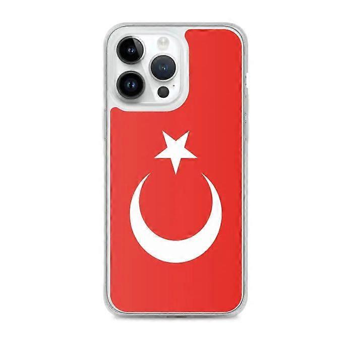 iPhone Case - Turkey Flag - iPhone 14 Pro Max - Soft - Multicolored - Vertical