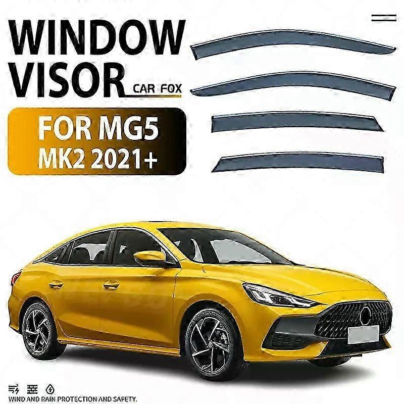 Unbraned S’applique à Convient pour MG5 MK2 2021+ Pare-soleil Pare-soleil Ventvisor Déflecteurs de v