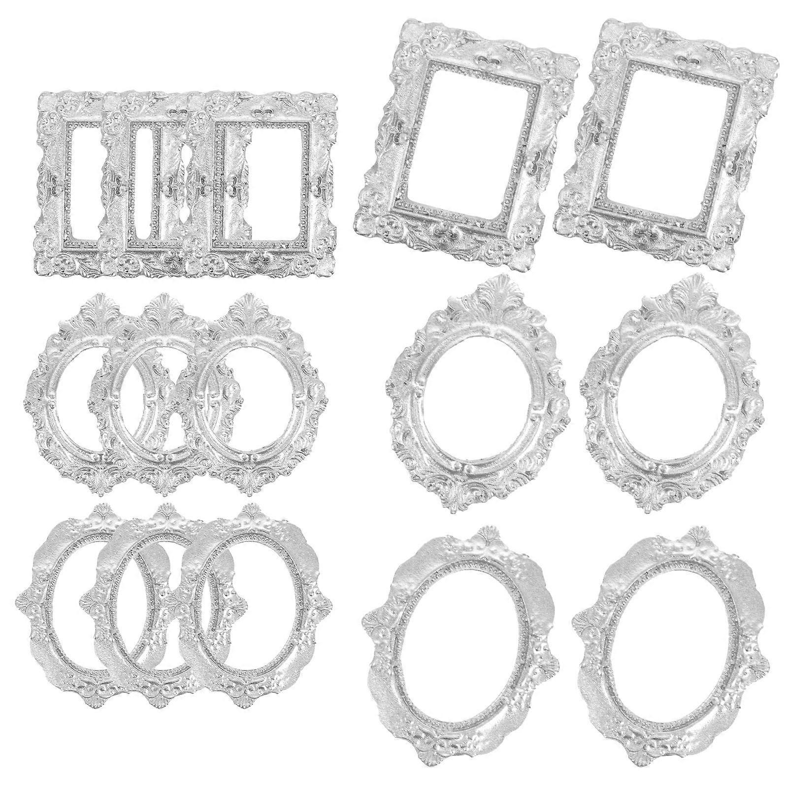 Versatile Small Frames for Home Decor and Handmade Crafts, With Delicate Carvings