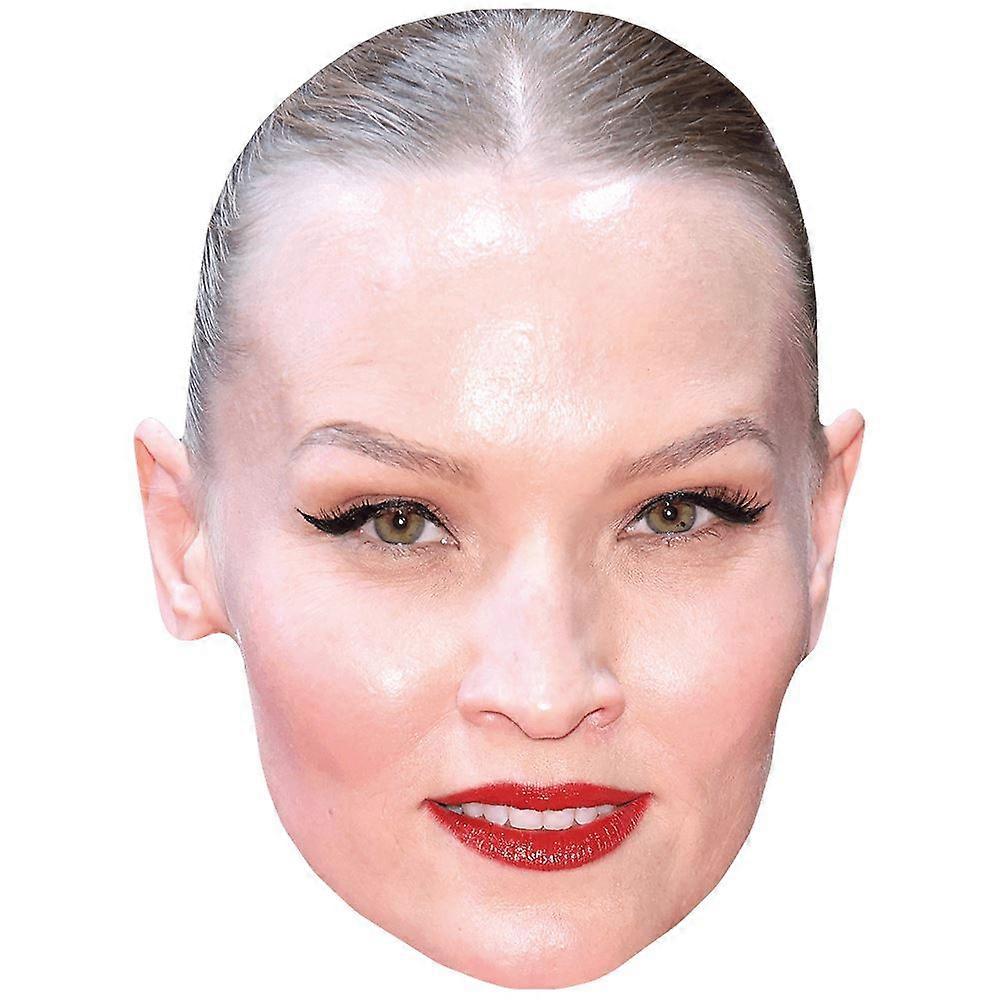 Stefaniya Makarova (Lipstick) Celebrity Mask, Flat Card Face