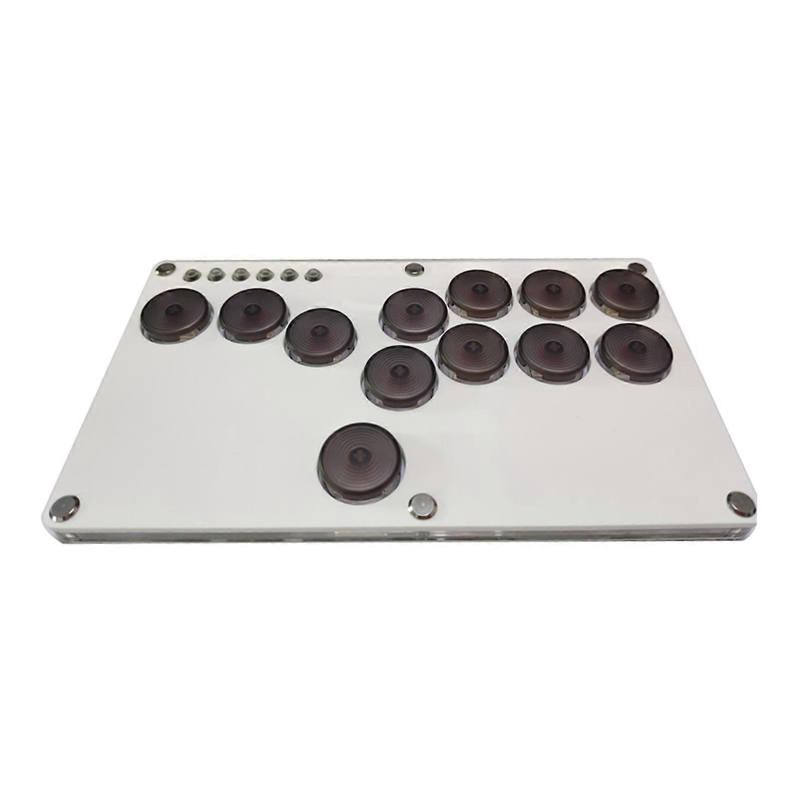 Fighting Stick Controller for PC SKY2040 FightingBox Mini Gaming Keypad Controller Arcade Joystick Versatile Responsive