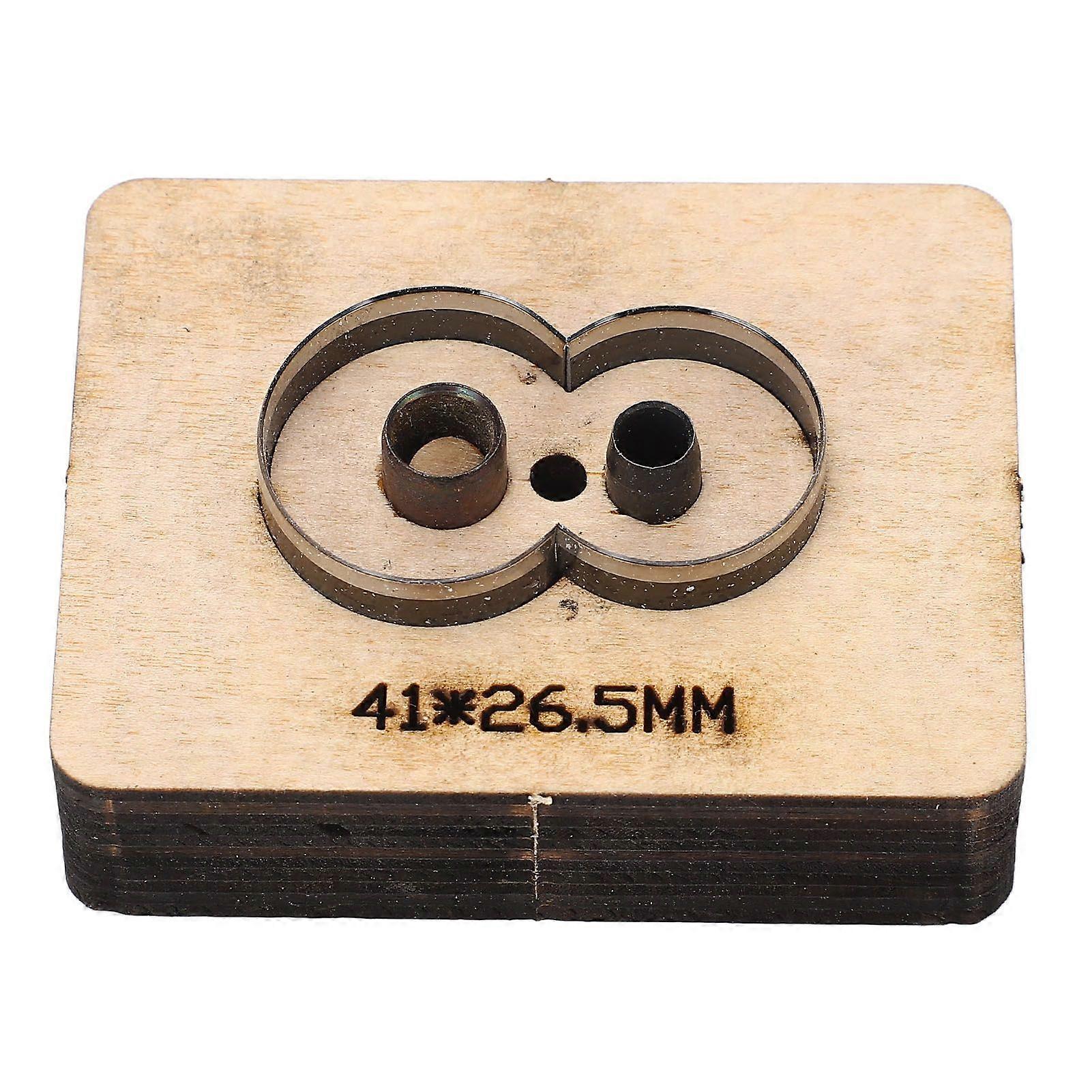 Hochwertige 41 * 26,5 mm Nummer 8 Form Schneidemesser Stanze Stanze