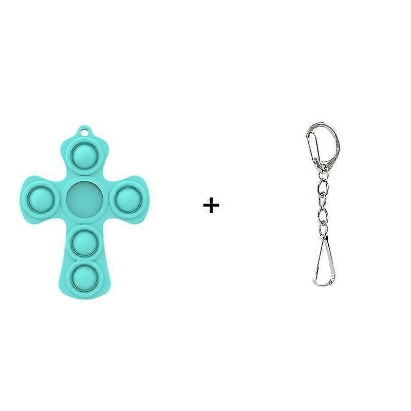 Cross Shape Silicone Protective Cover For Apple Airtag/lanyard
