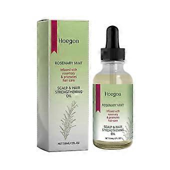 2025 Hoegoa Rosemary Hair Care Oil, dik haar, sterk haar, glad haar, droge en beschadigde haarverzorging