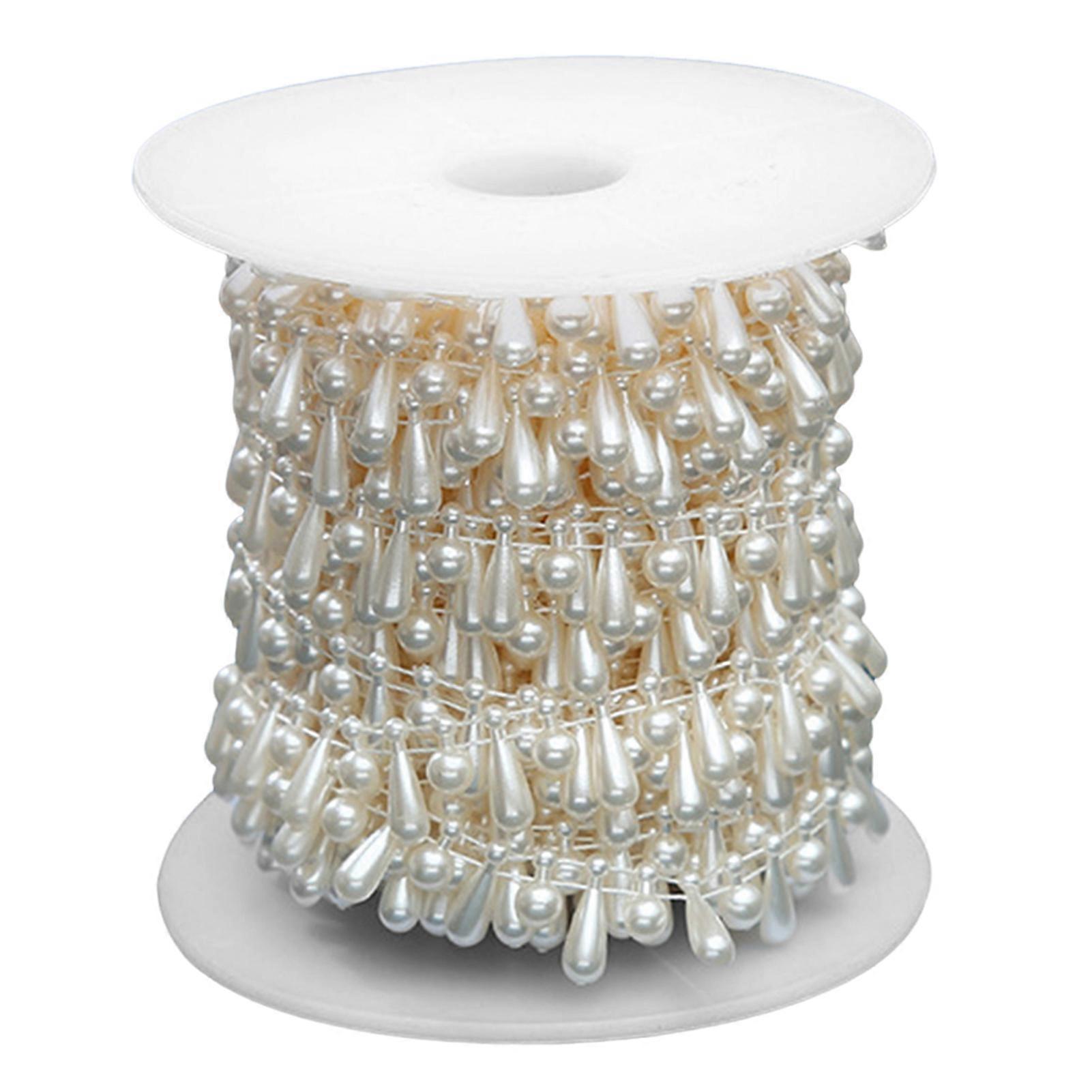 Craft String Pearls ABS Pearl Bead String Beads Garland Roll Strand