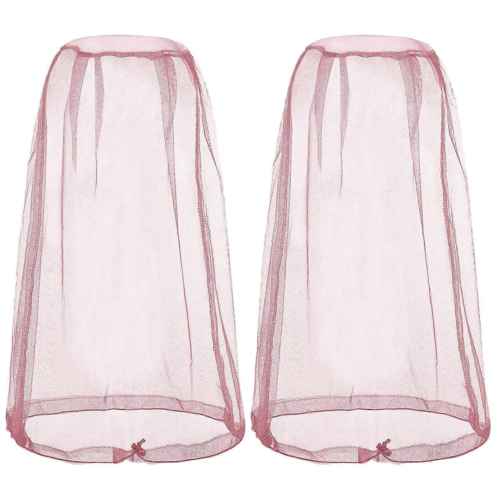 Fly Screen with Drawstring, Outdoor Mosquito Net for Doors and Windows, 2-Piece Set, Adjustable Size, Durable Material