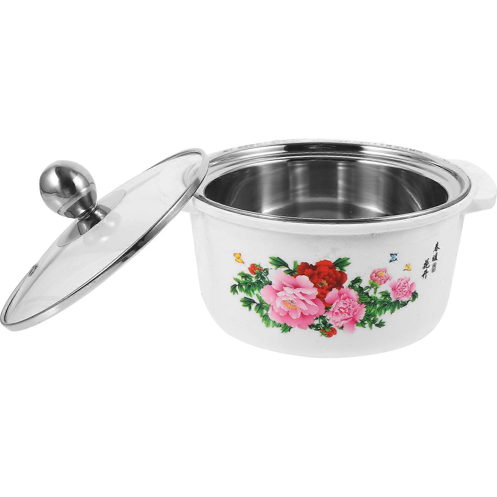 Efficient Stainless Steel Hot Pot, Safely Heats Food, Compact and Convenient for Home Use
