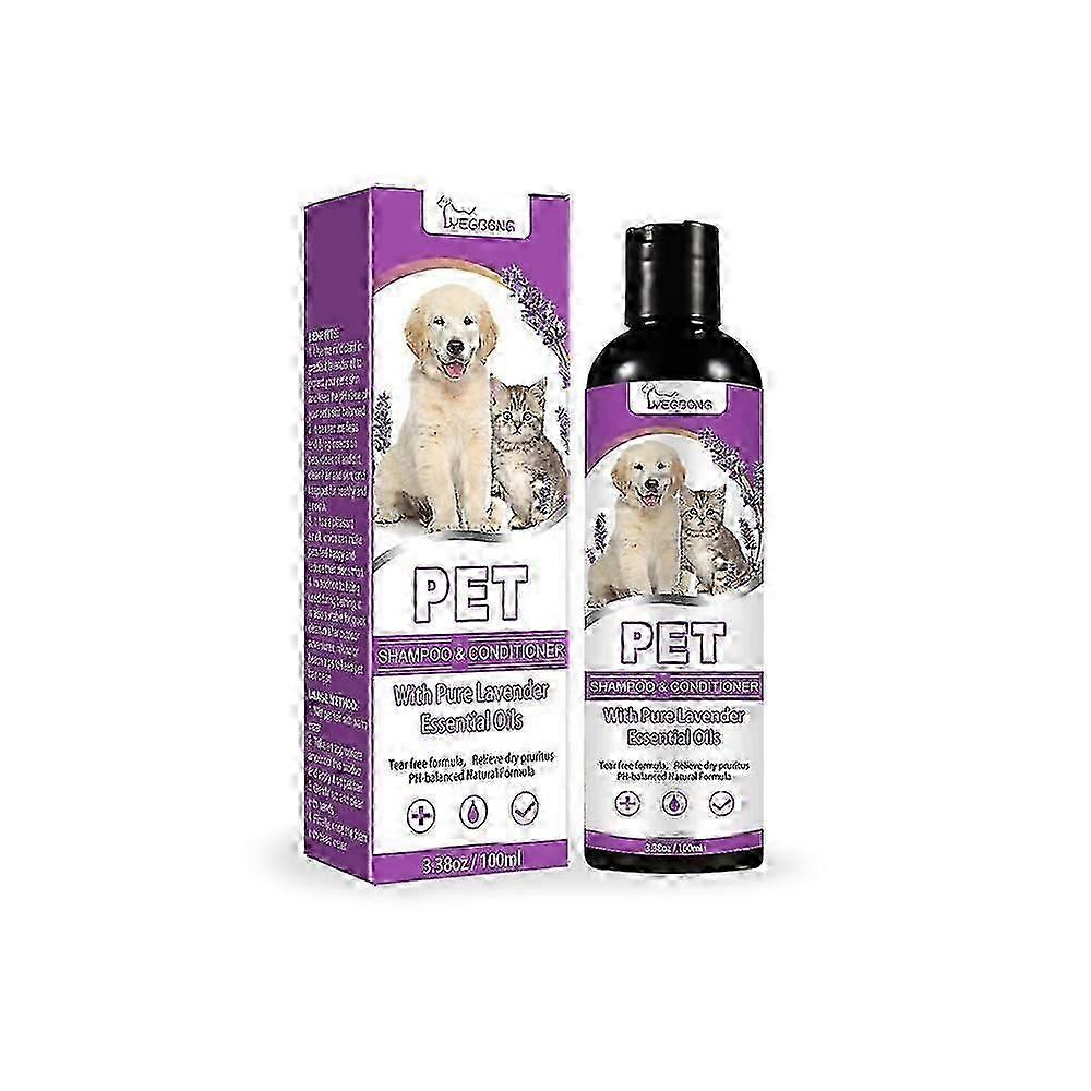 1-3X Pet Shampoo Dog Cat White Hair Fragrant Decontamination Bubble Bathing Pet Shampoo Shampoo Deodorizing And Itching Relieving