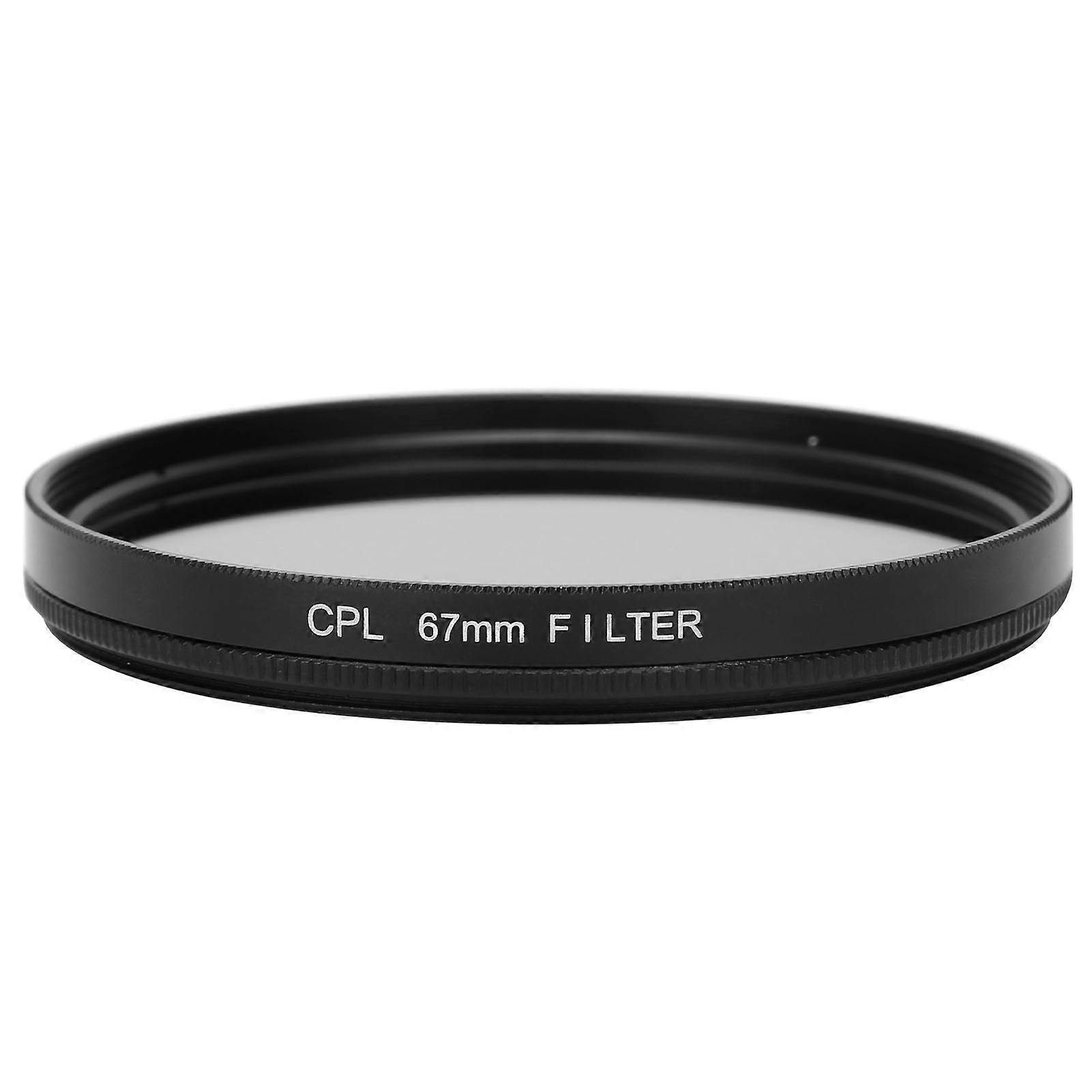 CPL Polarizer Filter for Canon, Sony, Fuji - Enhance Color & Protect Lens with Nanocoating