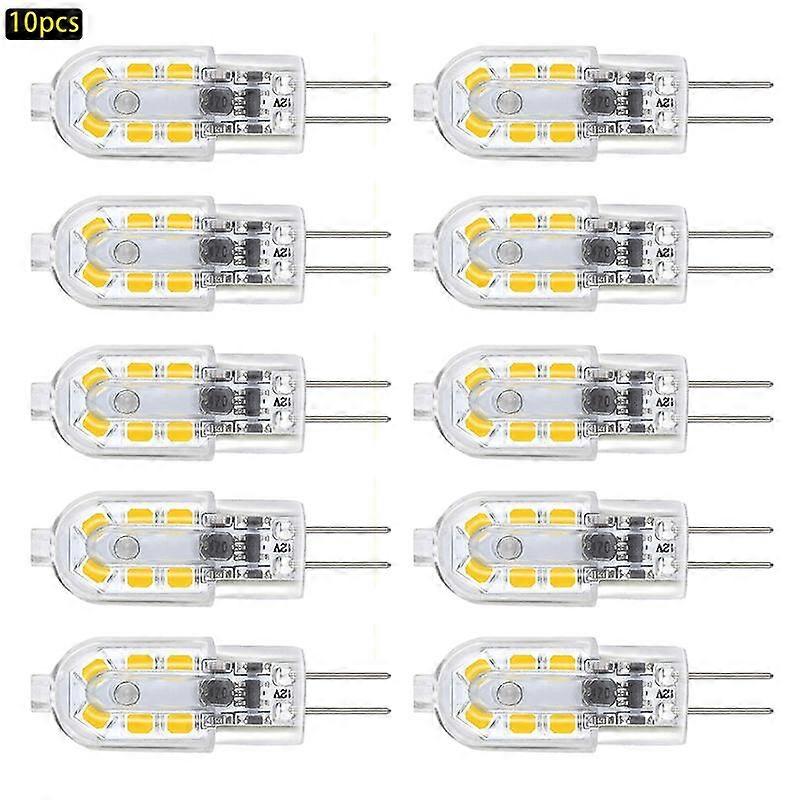 LED Lamp 10x G4 5W AC/DC 12V G4 Corn Light Energy Saving LED Bulb NO Dimmable Warm White