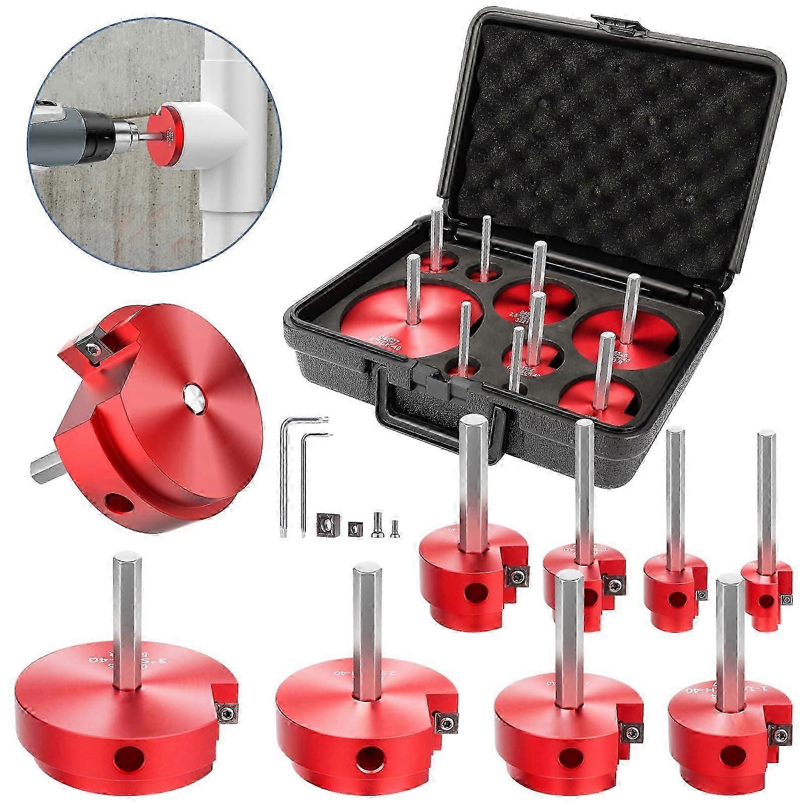 6 pcs pvc pipe reamer kit