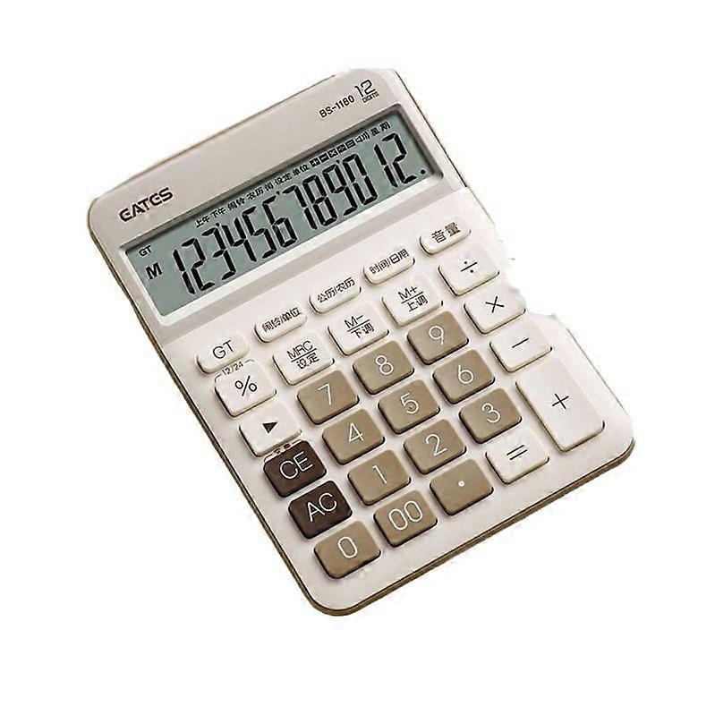 12-Digit Calcutors, Sensitive Button, the Calulators Desktop with Dual Power