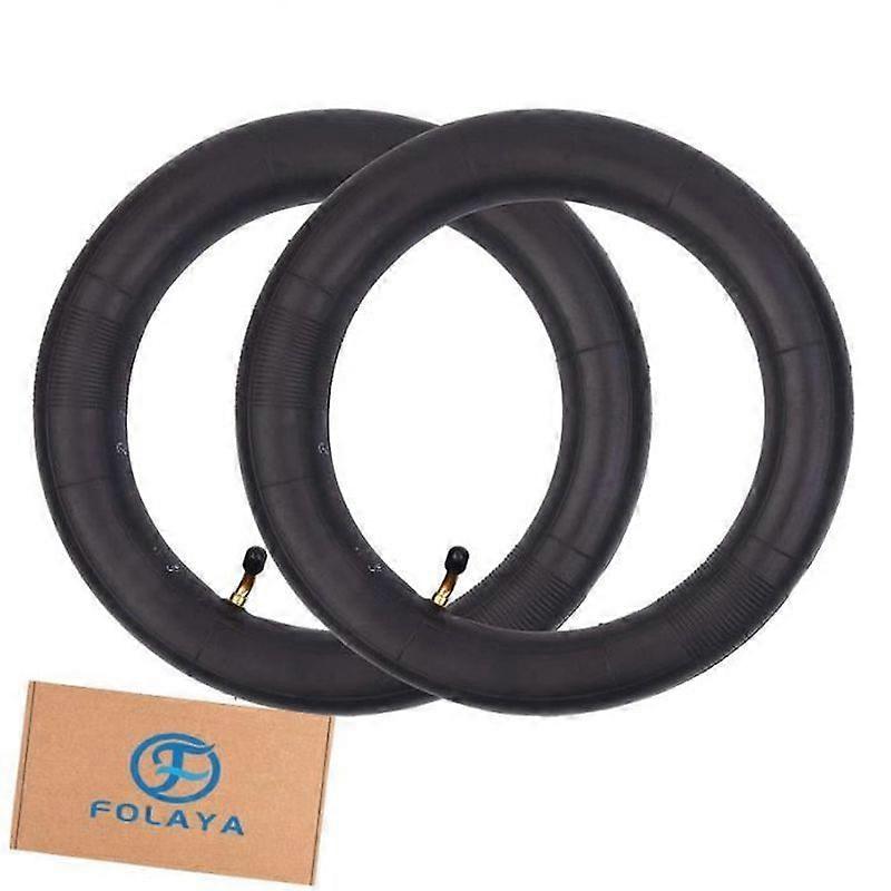 FOLAYA 2 Pcs Scooter Inner Tubes 12 12x2 14 125 x 225 with Bent Valve Stem Replacement for Razor Pocket Mod Bel
