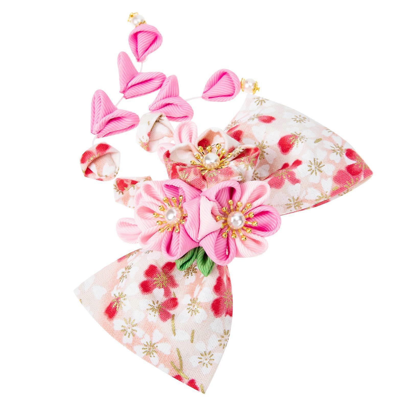 Kimono Styled Hair Clip Enhancing Sophisticated Looks