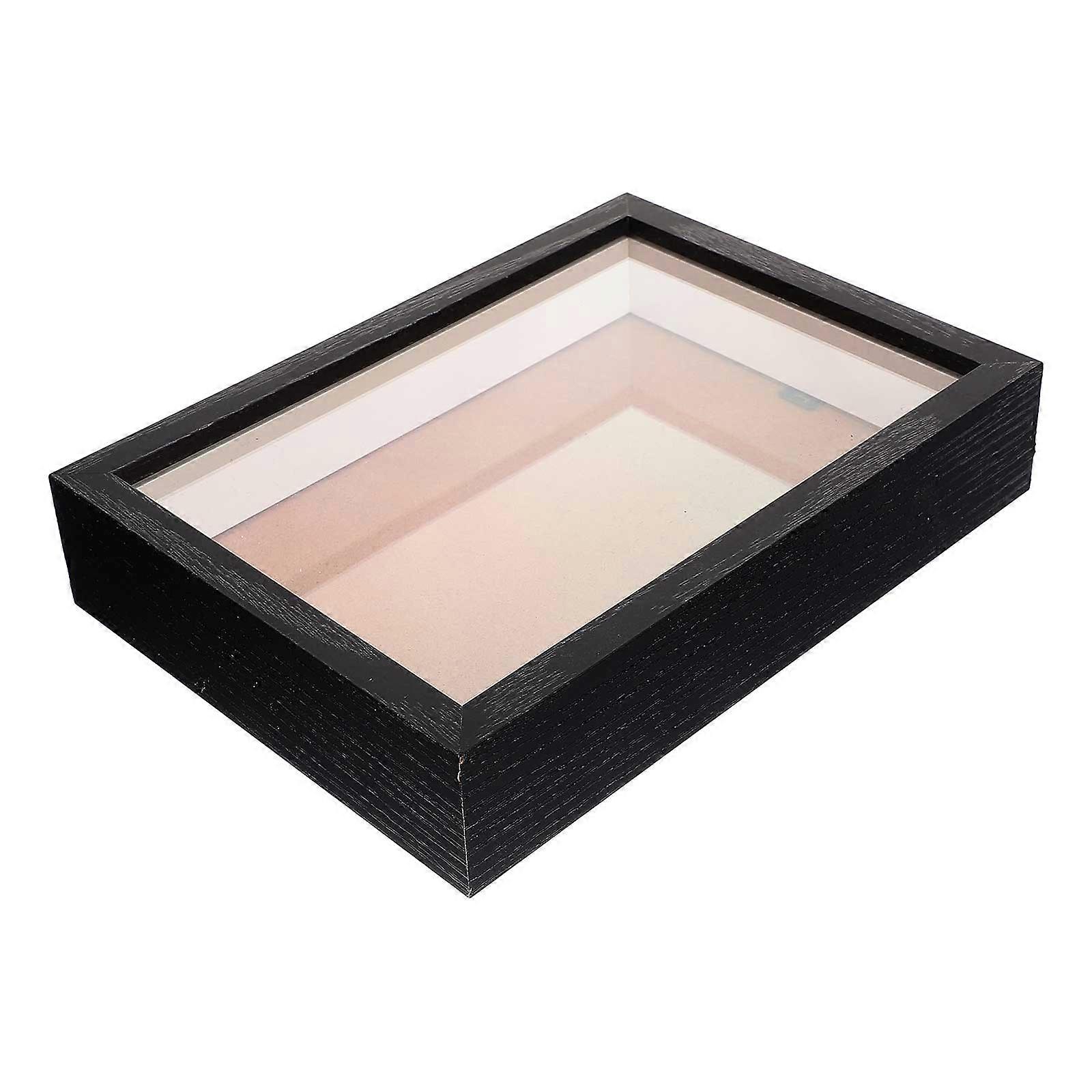 Practical Picture Frame with Discreet Storage for Memorabilia and Decor