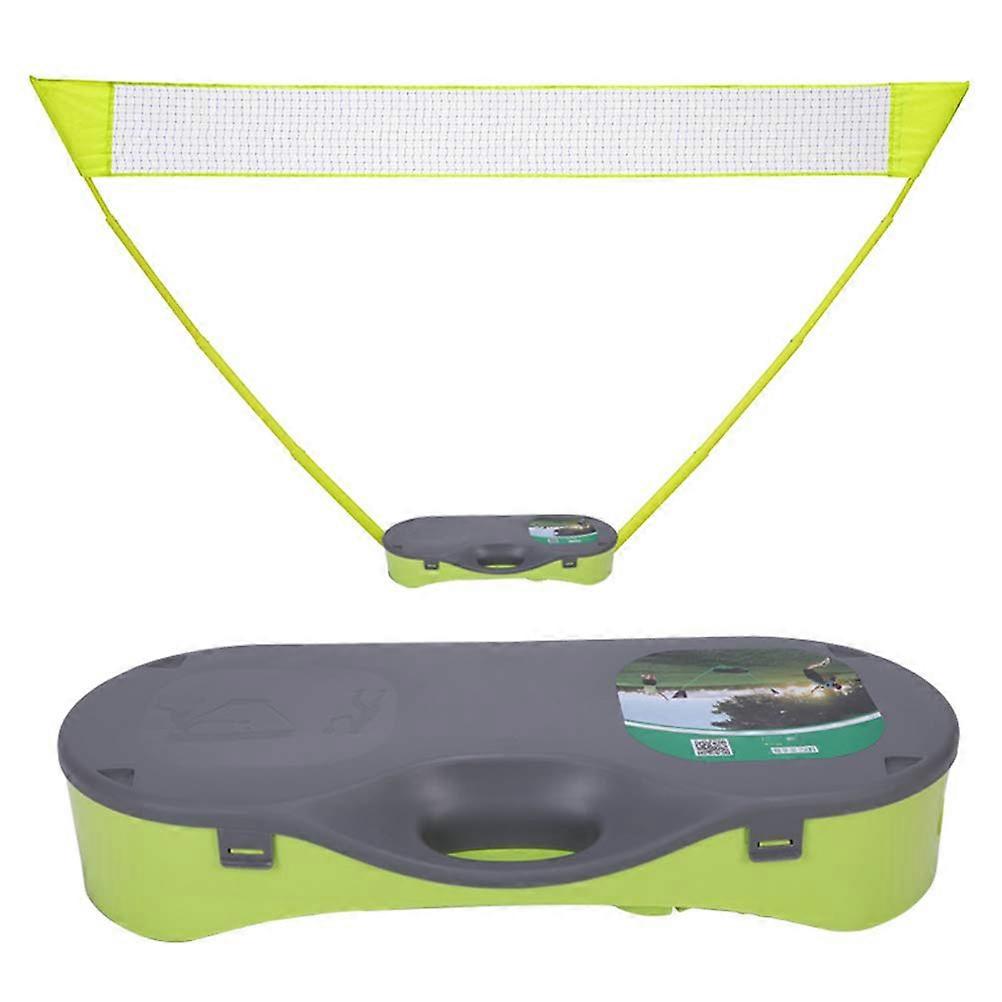 badminton and tennis net, foldable for outdoor areas