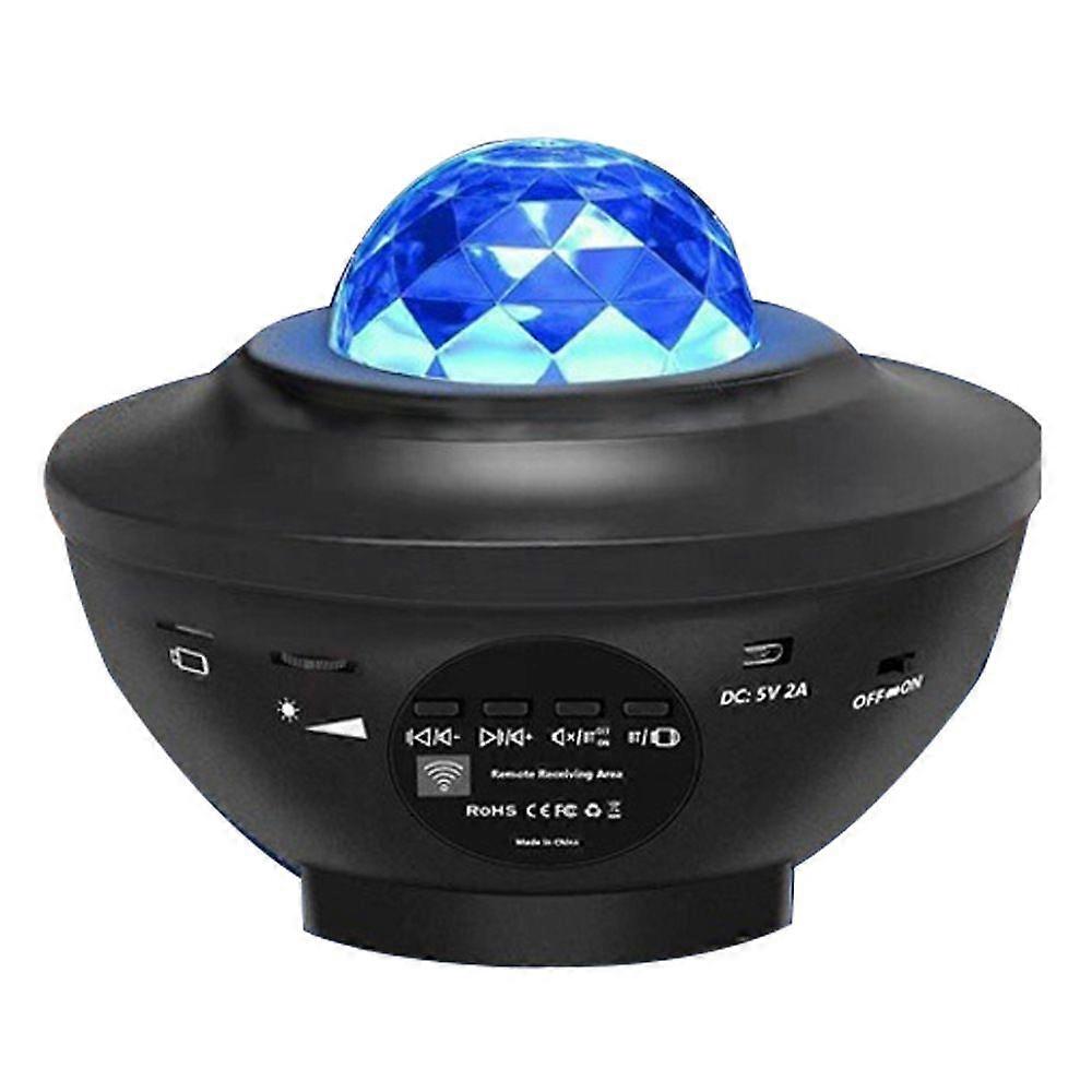 Star Projector with Bluetooth Speaker - Your Own Galaxy Light Multicolor