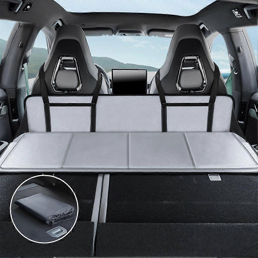 Tesla Camping Mattress Head Guard Model Y/3 Accessories Filling Head Mattresses for Honda Block gray