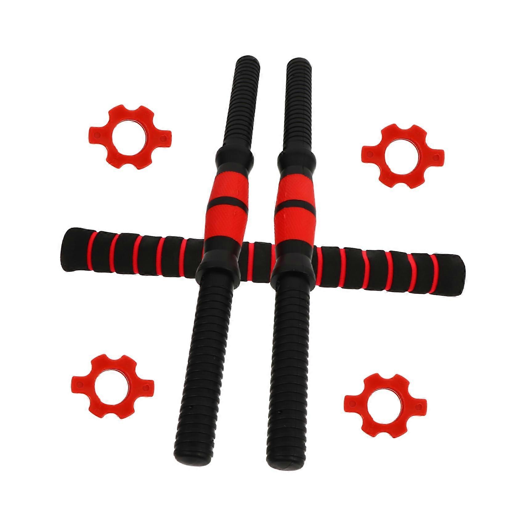 dumbbell bar for weightlifting strength training gym bar grips handles Pvc