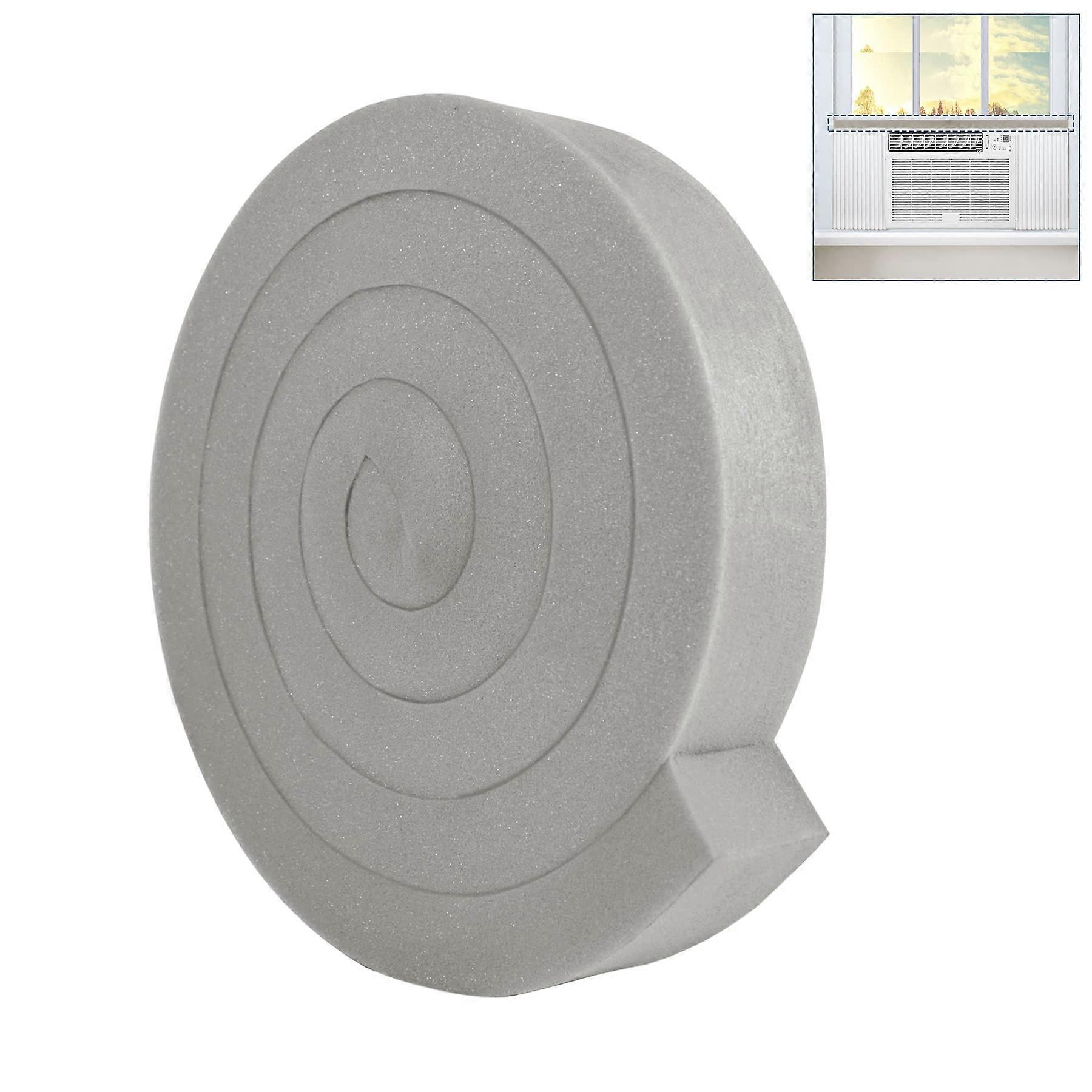 Window Air Conditioning Foam Sealing Tape 2' Wide x 1' Thick 6ft x 1 Roll