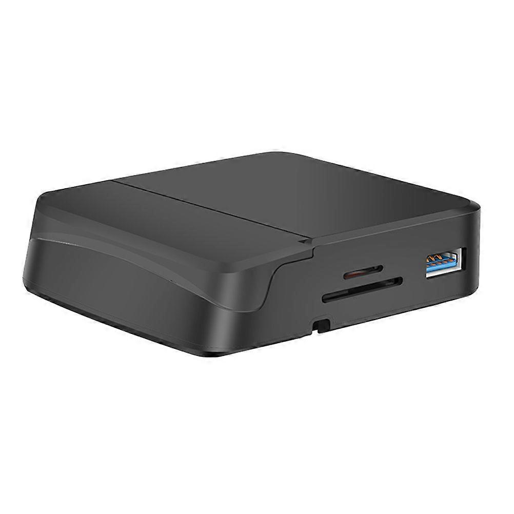 8 In 1 Type-C Hub Splitter Multi Port Adapter Phone Holder USB Docking Station