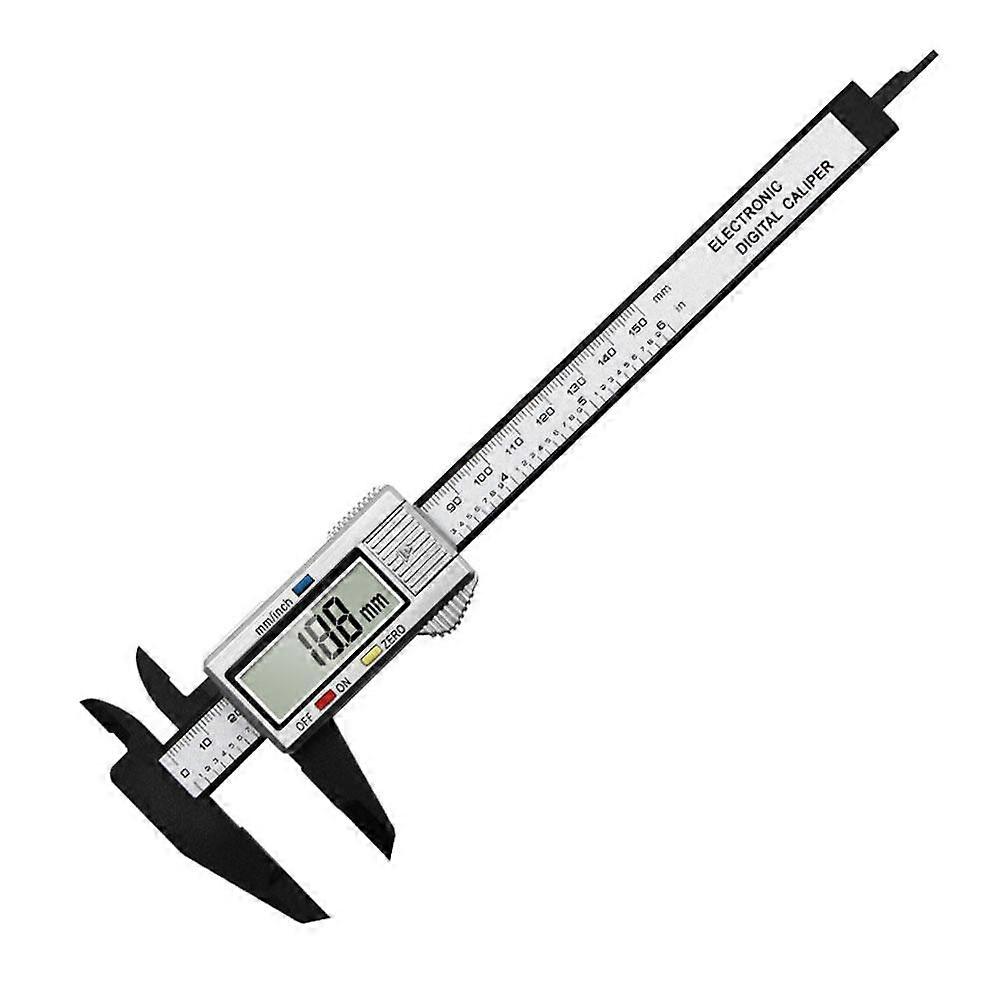 Digital Vernier Caliper with LCD Display 0 150mm Range Accurate Internal External Measurement for Woodworking Crafting