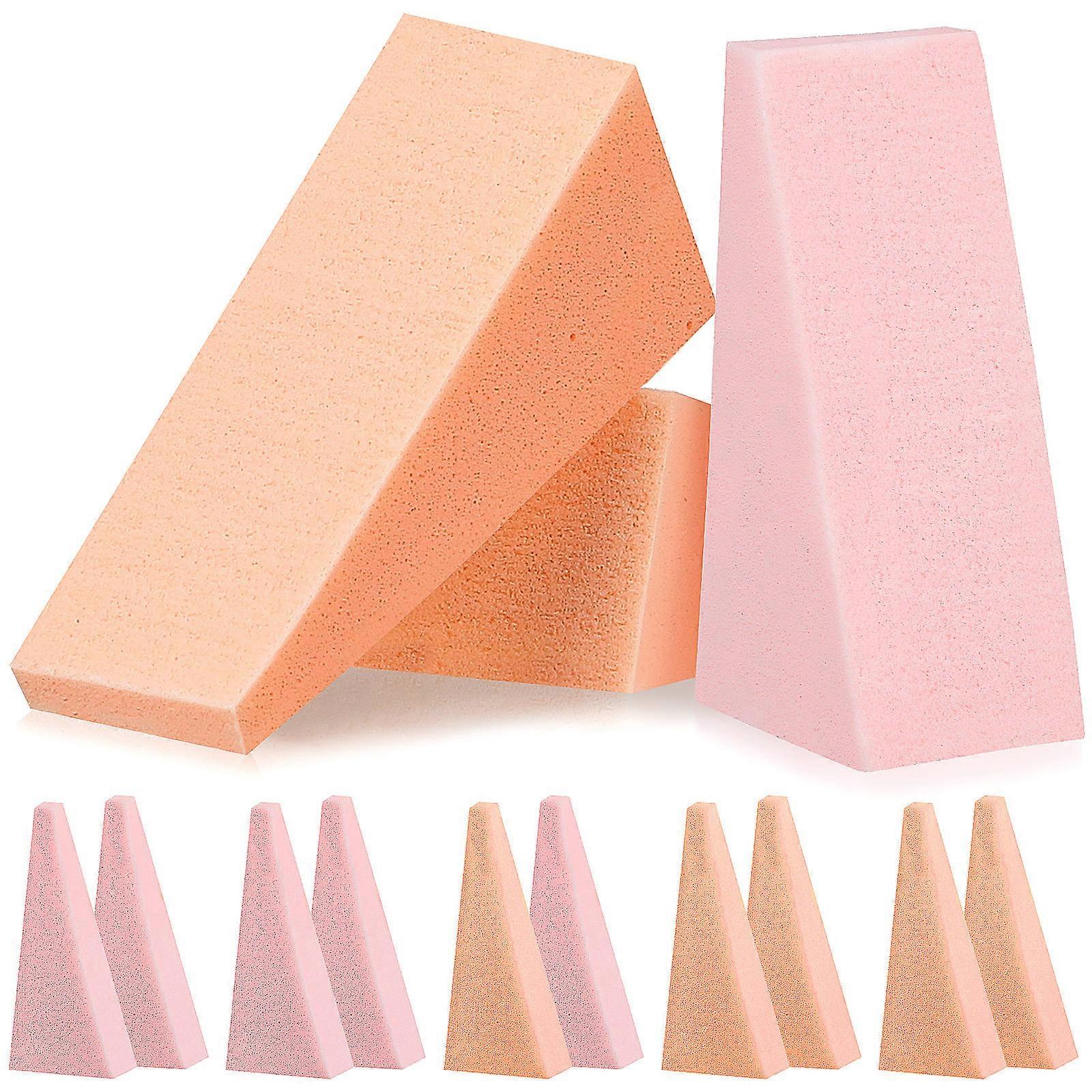 96PCS Makeup Sponges for Foundation, Blush, and Cream Blending – Small Cosmetic Applicators for Application and Finishing