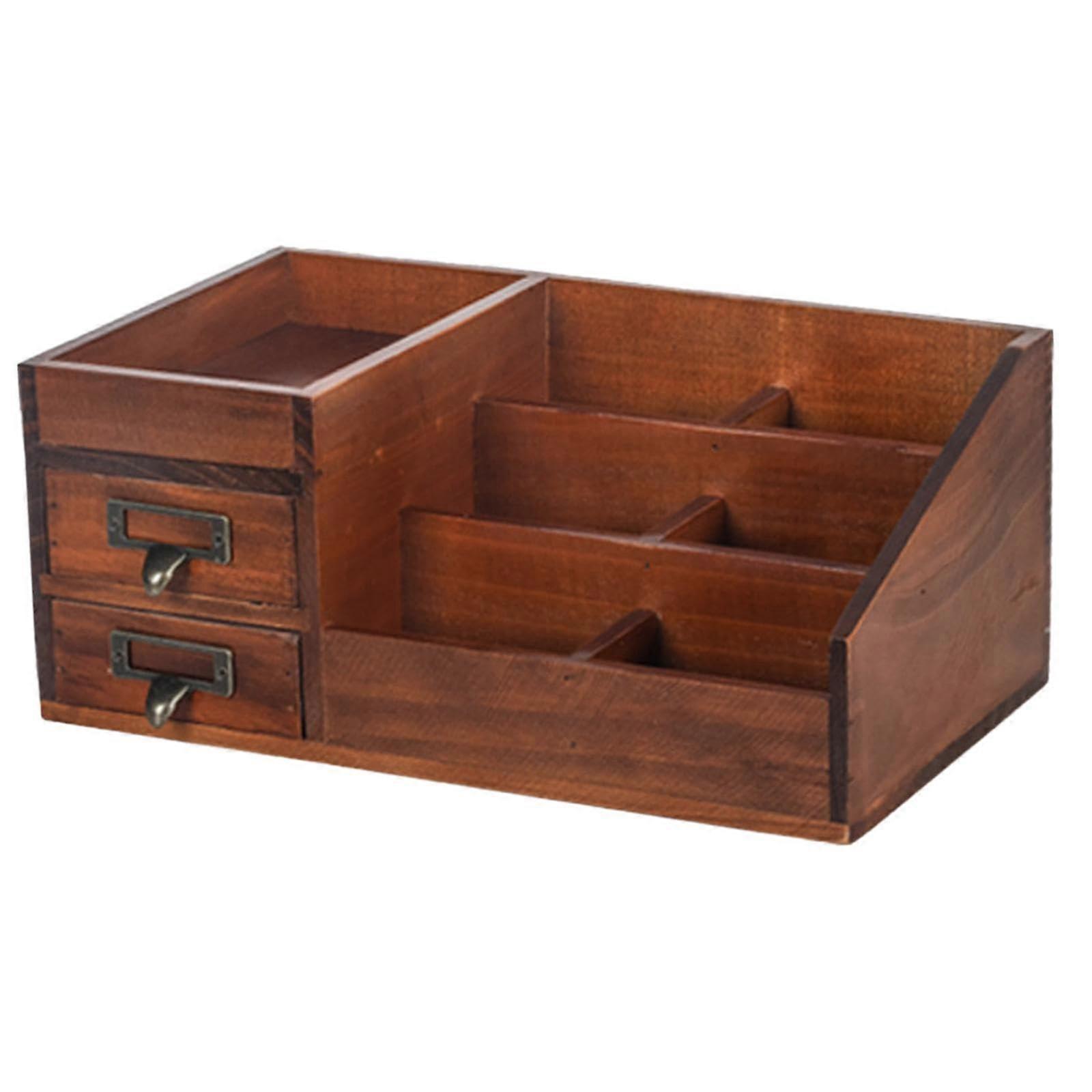 درج مكياج ، صندوق تخزين ، منظم مكياج خشبي ، منظم مستحضرات تجميل خشبي ، منظم عطور لخزانة الملابس ، كونترتوب ، غرفة نوم