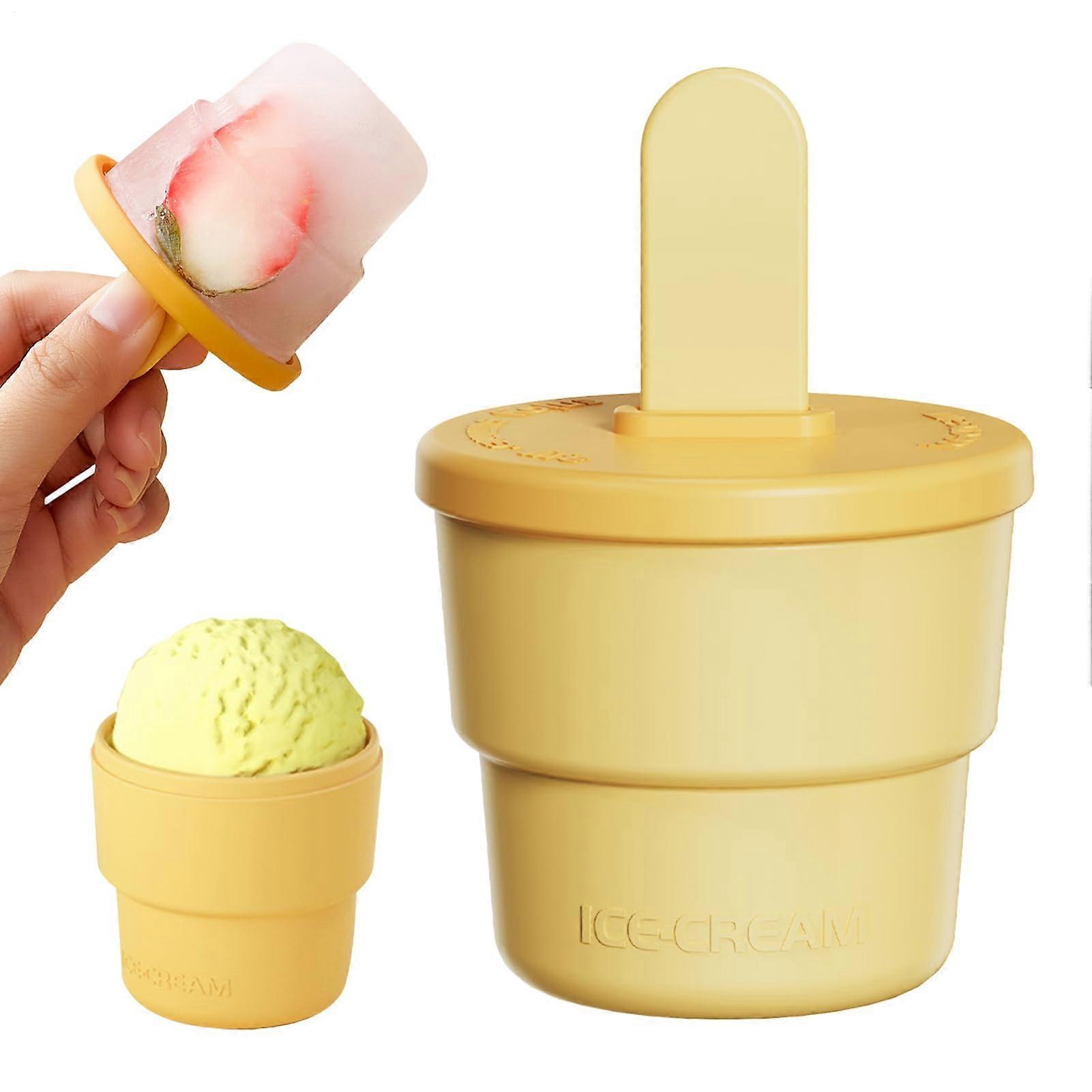 Pop Moulds Silicone Pop Maker On A Stick Reusable Dishwasher Safe Moulds For Homemade Frozen Snacks And Juice Pops