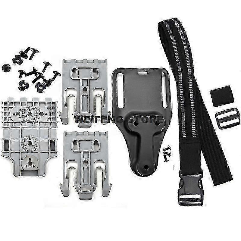 Tactical Quick Locking System Kit for Gun Holster with Matching Screws