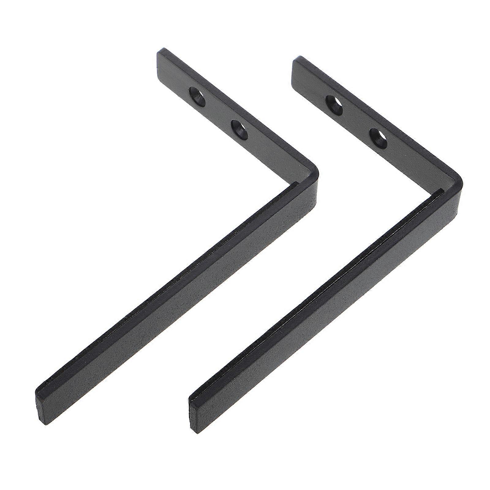 Soundbar Bracket Wall Mounted Speaker Shelf Corner Shelf Space Saving For Home Audio Equipment 12.00X7.50X1.50CM 2Pcs