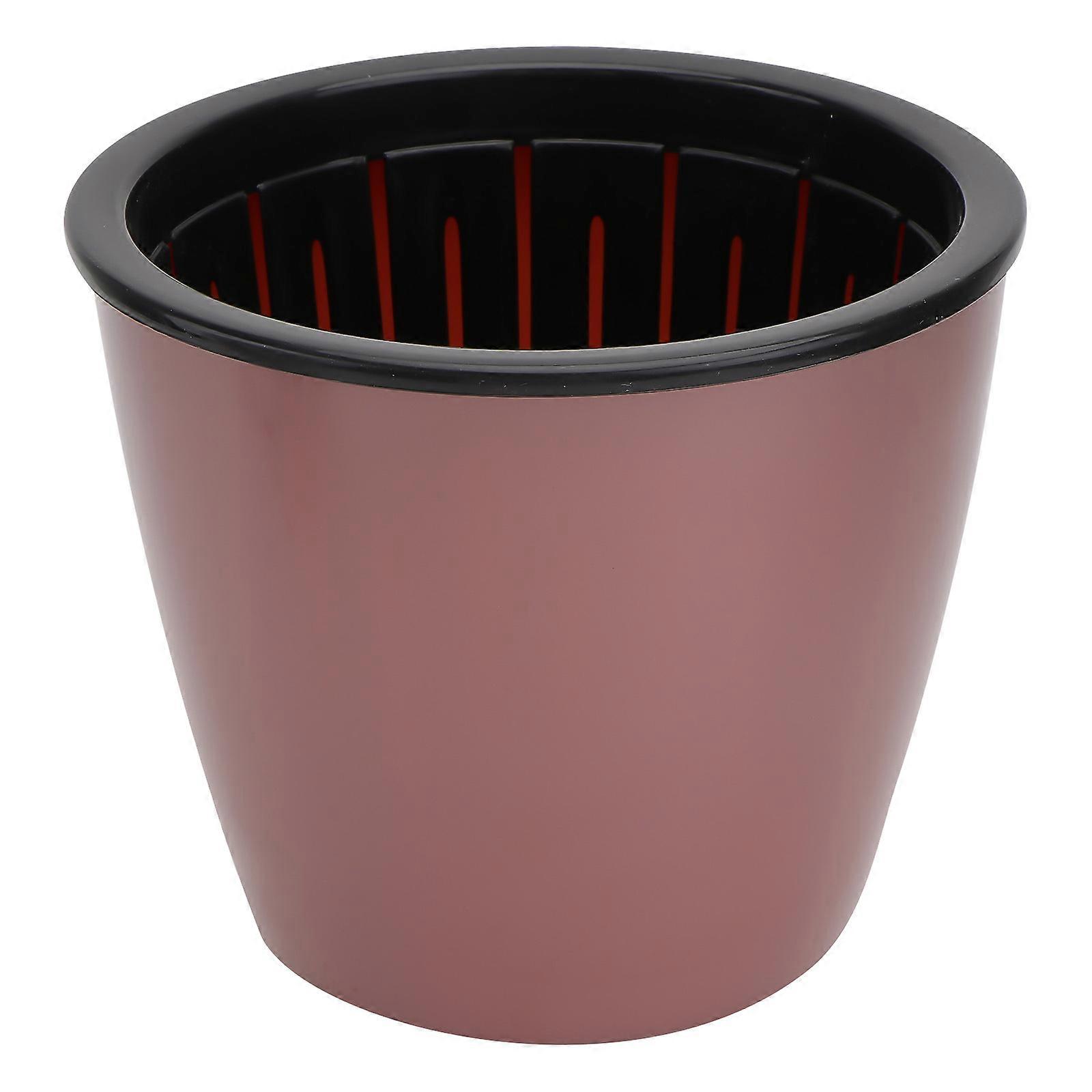 Automatic-Watering Planter Plastic Flowerpot Outdoor Use 16.5X14.5CM 1PC