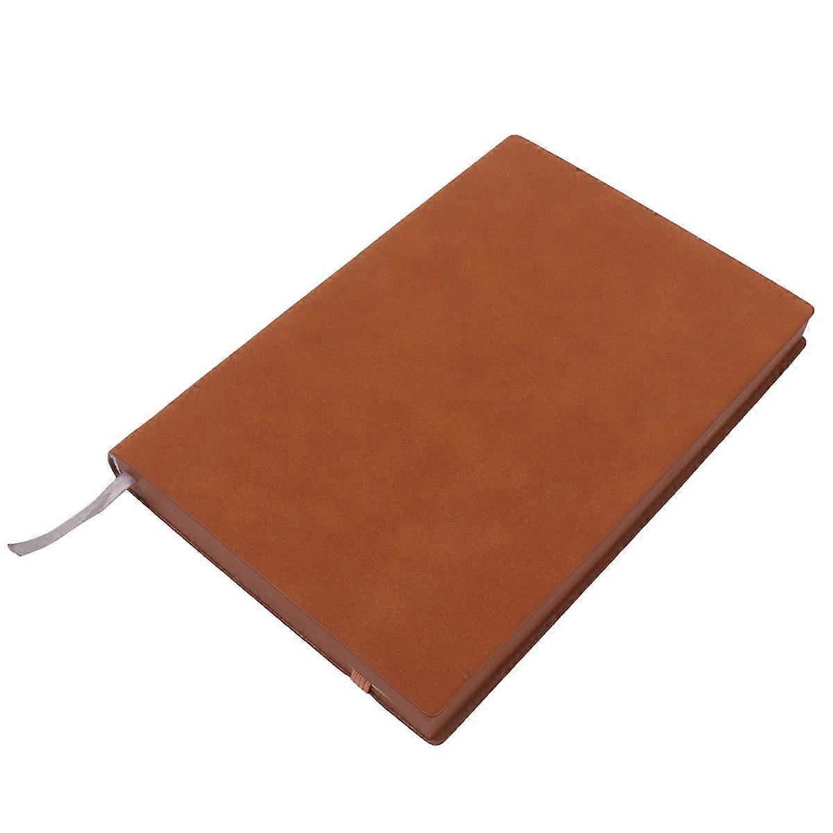Hardcover Notebook for Writing 1Pcs Brown Book