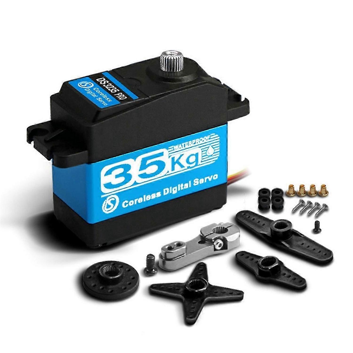 35kg Digital Servo High Torque Metal Gear Servo IP66 Waterproof High Speed Servo for 1:8/1:10/1:12 R