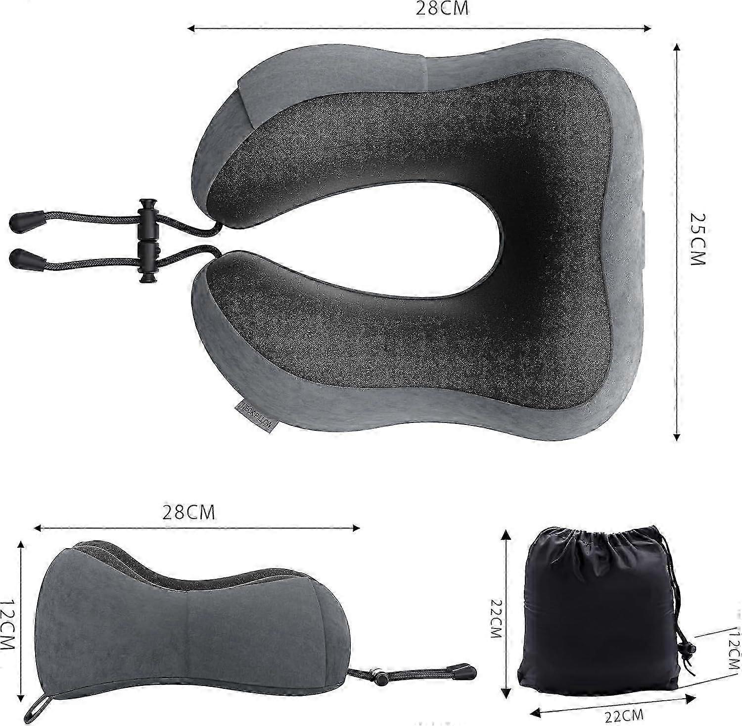 Memory Foam Travel Pillow for Comfortable Travel