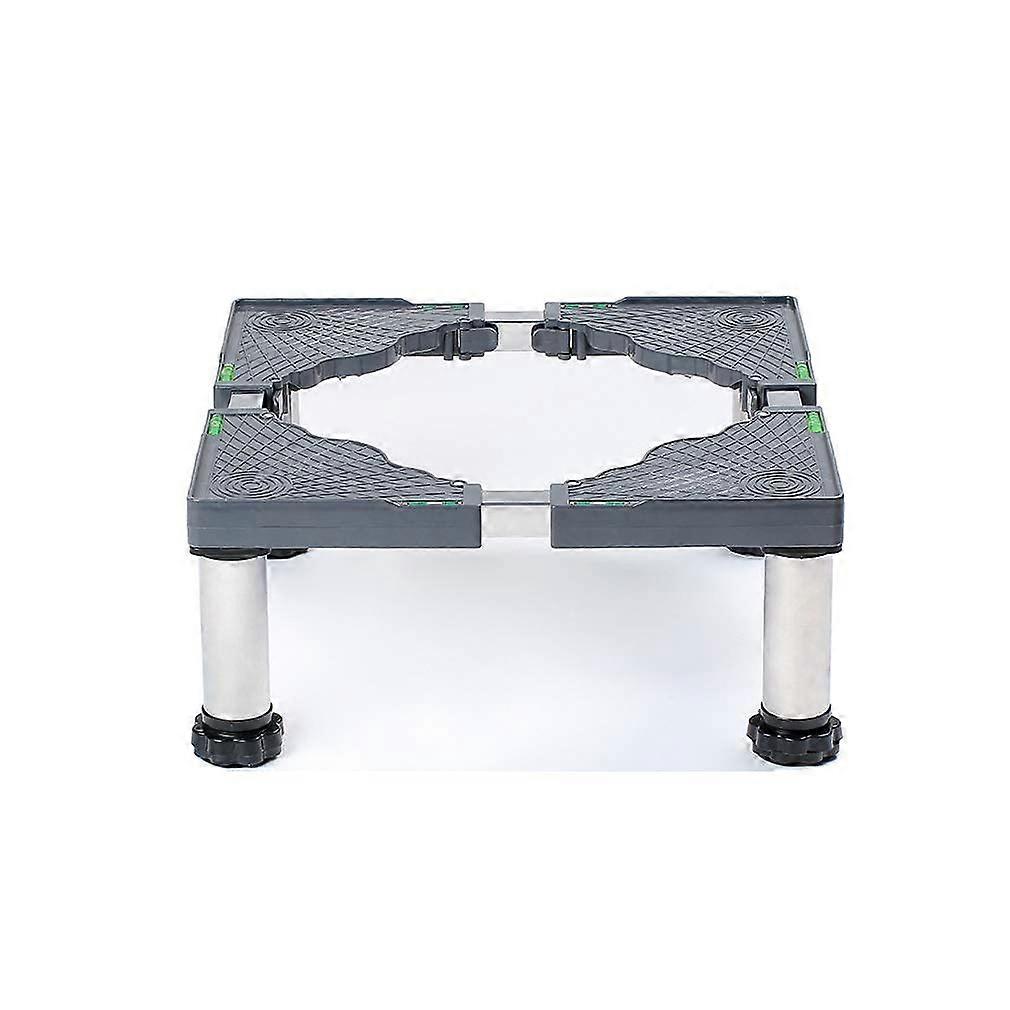 Washing Machine Base, Adjustable Height, Rolling Wheels, Tray Included - Fits Front-Load Washers And Refrigerators