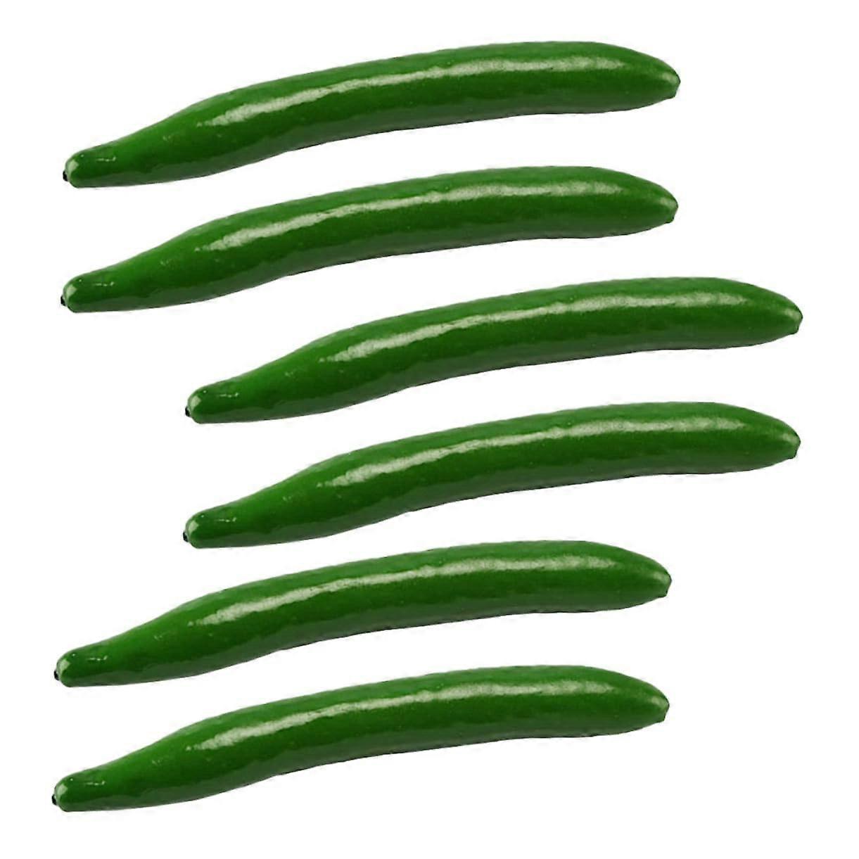 Simulation Gurke Emulation Model for Desktop Decoration - Home Office Decor, Realistic Design, Green Color