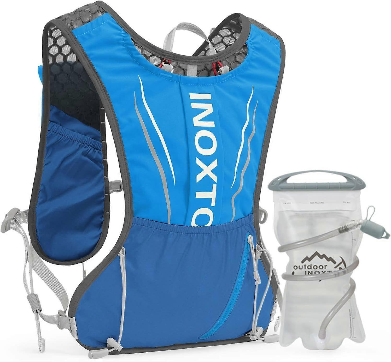 Running Hydration Vest Men's and Women's Running Water Backpack 3L Running Hydration Bag Suitable for Trail Running Marathon Race Hiking