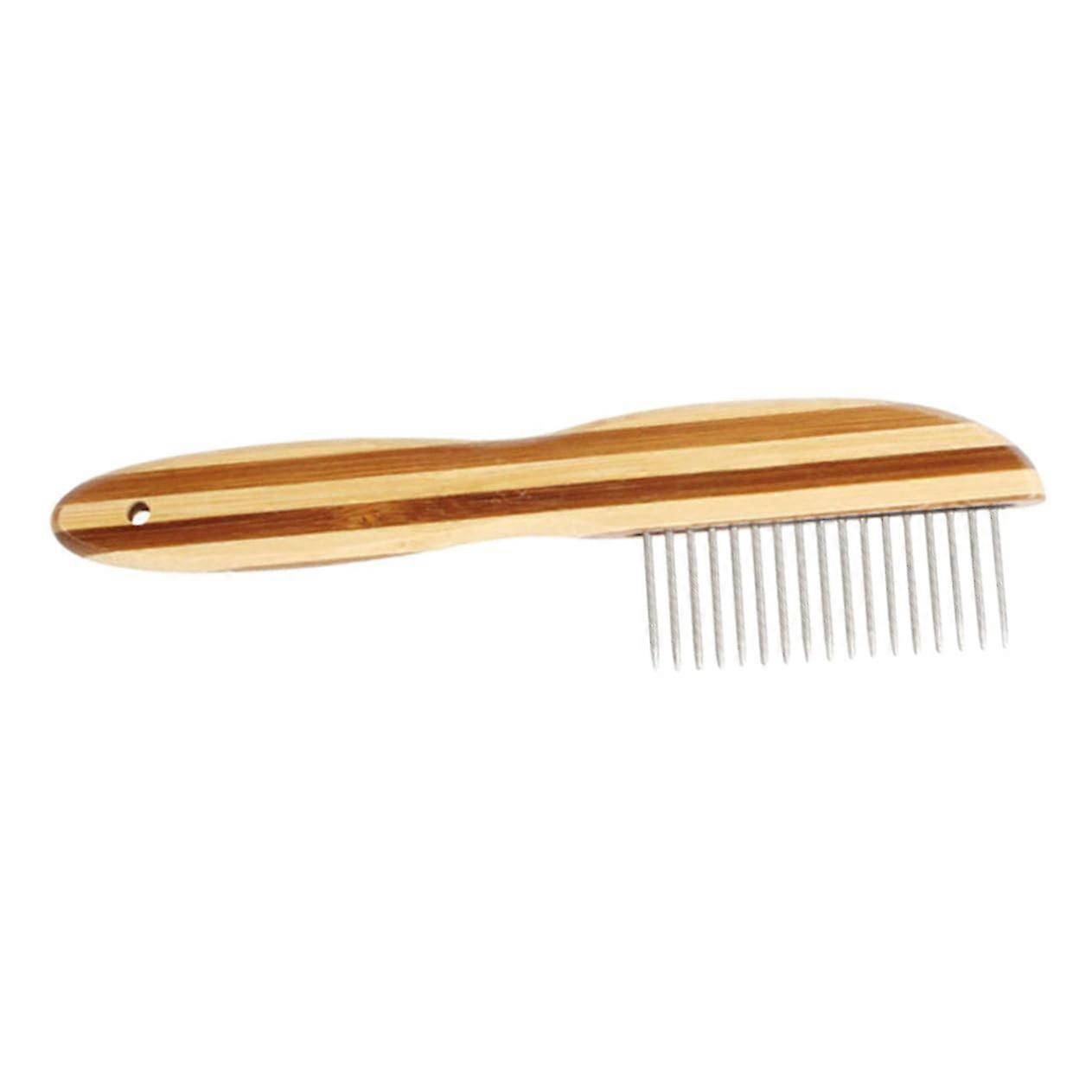 Griffkamm For Cats De-Fluffing Brush Pet Hair Remover Grooming Tool Dual-Sided Design Easy Clean Durable Material