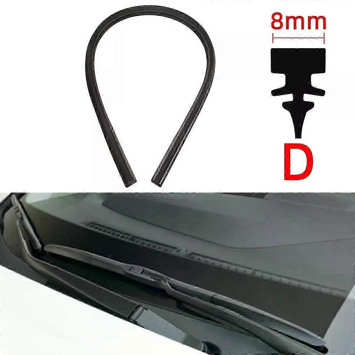 Car Wiper Blade Refill Natural Rubber Strips Replacement Parts for Auto Windshield All Seasons 32 26