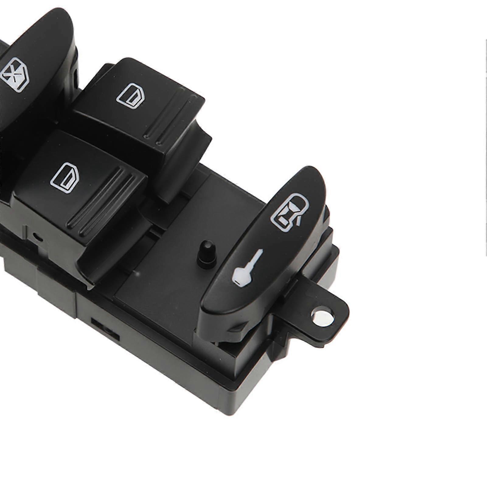 Front Driver Side Window Master Switch 5G0959857C Black Replacement for Mk7 2014‑2018