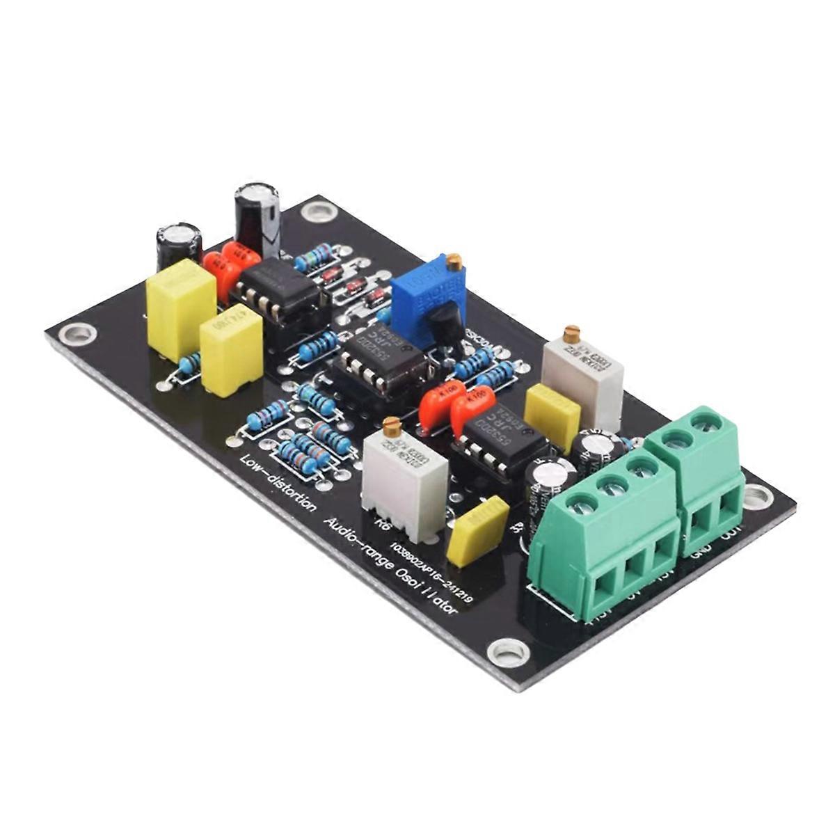 Low Distortion Coefficient Sine Wave Oscillator Circuit Board Module
