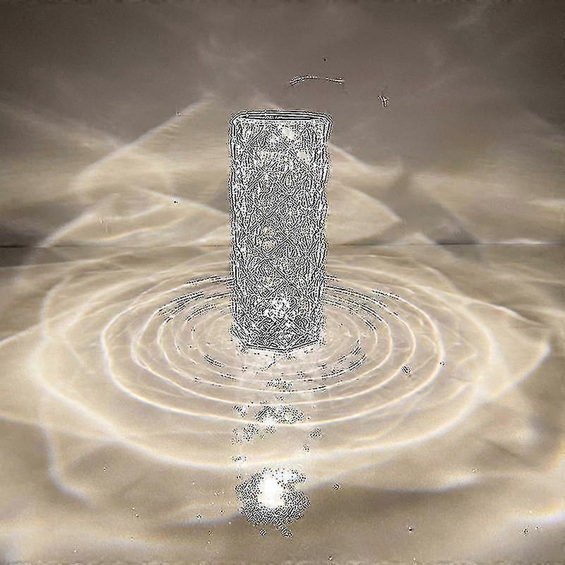 RGB Crystal Rose Table Lamp for Atmosphere