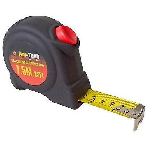 Amtech Self Locking Tape Measure 7.5m x 25mm