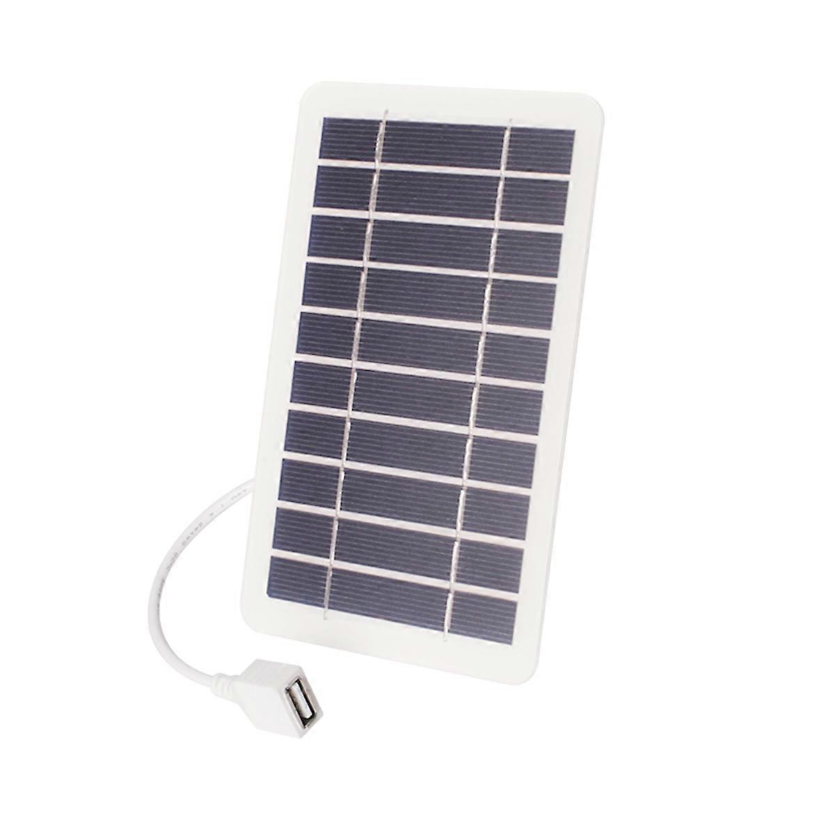 5V Solar Panel 2W Type-C Charge Flexible Kit Lightweigh Mini System