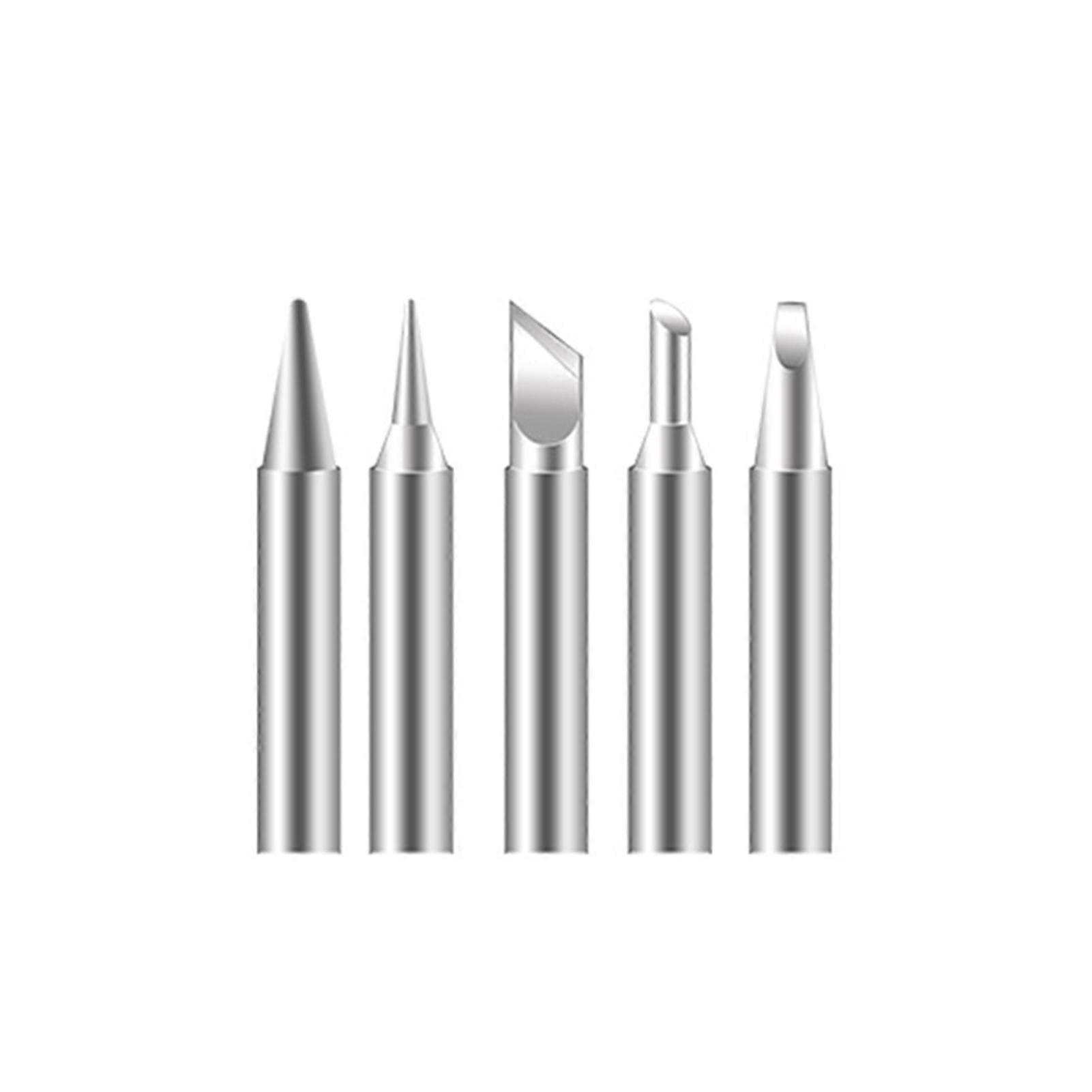 Soldering Iron Tips 900M Solder Tip Replacement 5Pcs Solder Welding Replacement Tip Kit