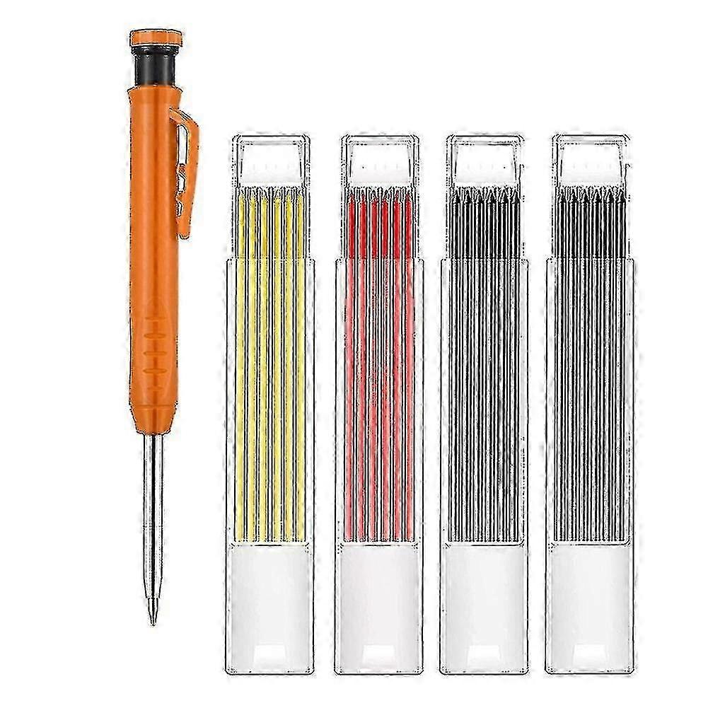 25 Pcs Pencil Set w/ 1 Carpenter & 24 Refills