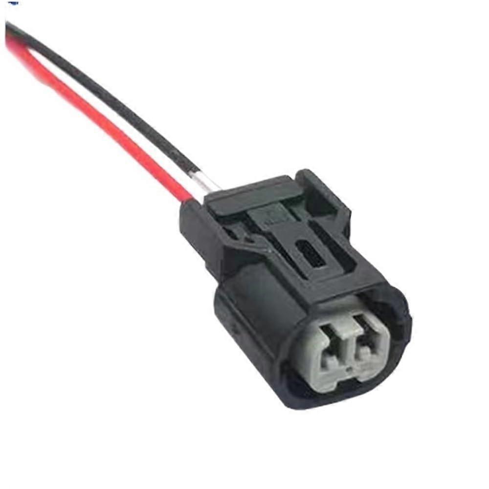 KFZ Stecker Compatible with Accord CRV 2-Pole Air Intake Temperature Sensor Coil Connector ABS Sensor Socket 6189-0891 6189-0890